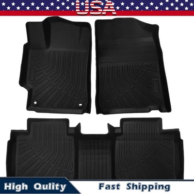 Juego de alfombrillas TPE para Toyota Camry 2011-2007 delanteras y segunda fila Foto 1 de 4