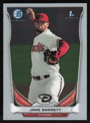 2014 Bowman Chrome Mini #65 Jake Barrett   - FREE SHIPPING - Image 1 of 2