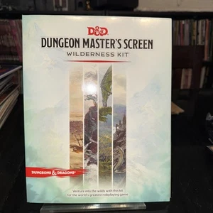 D&D Dungeon Master's Screen Wilderness Kit Dungeons And Dragons WOTC Rollenspiel - Bild 1 von 7