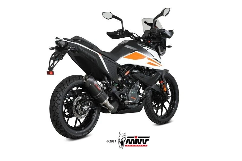 Silencieux MIVV Oval - KTM 390 Adventure - Photo 1/4
