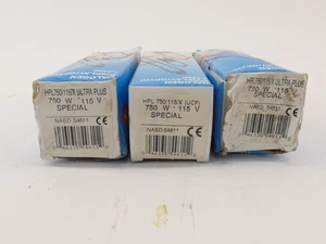 *Set bestehend aus 3* Osram 54611 HPL 750/115/X UCF Halogen Display Optik Lampe - NEU Sur... - Bild 1 von 3