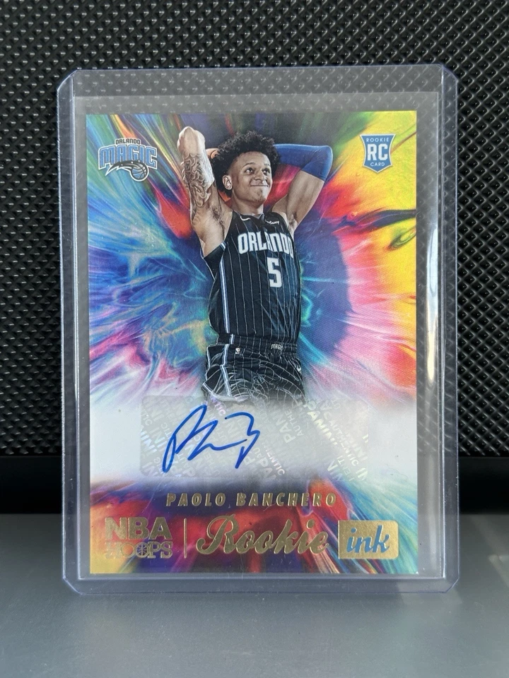 Paolo Banchero  2022-23 Panini NBA Hoops Rookie Ink RC Auto Autographs #RI-PBC - Image 1 of 2