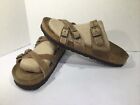 Birkenstock Womens Size 7 Narrow Franca Tabacco Brown Leather Sandals Y23-1490