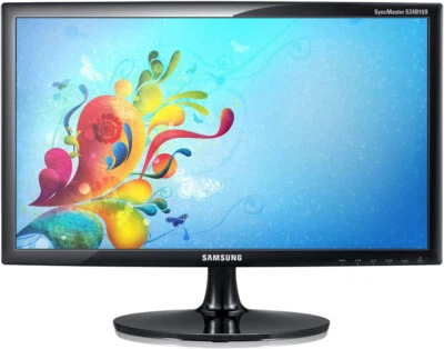 Samsung S24A150BL 24 Zoll Monitor Full HD 1920x1080 5ms VGA DVI schwarz - Bild 1 von 2