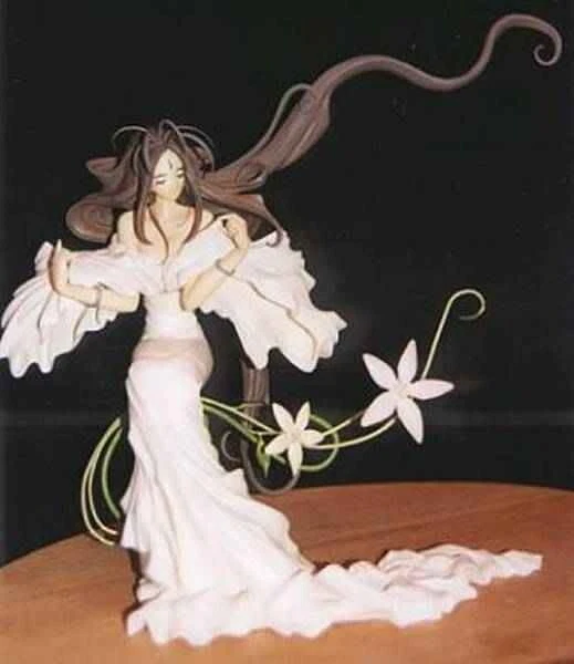 Modelkit: Belldandy with Flowers 1/8 AH! My Goddess Figur Resin - Bild 1 von 3