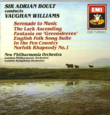 Adrian Boult - Vaughan Williams: Serenade to Music CD (1989) Audio Amazing Value Foto 1 de 4