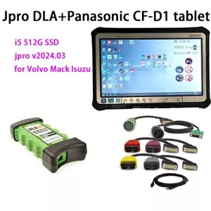 for JPRO DLA 2024 Diesel Heavy Duty Truck Scanner Diagnostic tool CFD1 Tablet - Picture 1 of 7