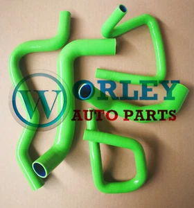 Green hose Falcon BA BF XR6 Turbo for Ford silicone radiator heater - Picture 1 of 7
