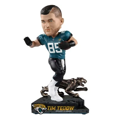 Estatua de Tim Tebow Jacksonville Jaguars Stadium Bobblehead NFL Fútbol Foto 1 de 2