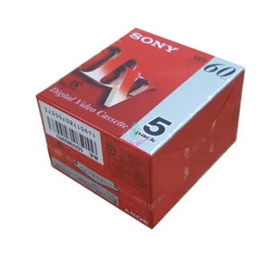 5 Cassette Vidéo Sealed Sony Dv 60 Min.sp / 90 Min LP Dvc Cassette Neuf - Photo 1/3