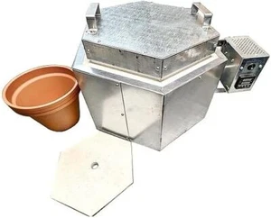 VITRIGRAPH TOP-LOADED KILN 1100C/2012F 4 GLASS "STRINGS" OR OTHER GLASS PROJECTS - Picture 1 of 8