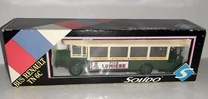 BUS RENAULT TN 6C 1934 VERDE N°4401 SOLIDO SCALA 1/50 - Foto 1 di 4