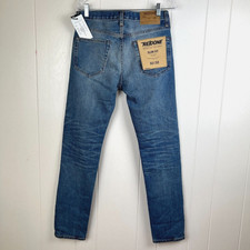 Re/Done Slim Fit Comfort Stretch Size Men's 32X32 Button Fly Blue Jean USA NEW