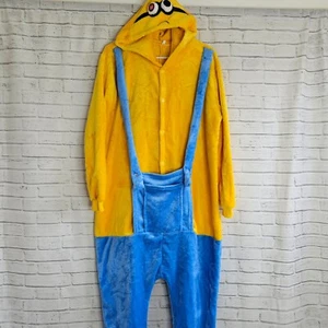 Costume body minion unisex adulto Everglamour loungewear taglia M giallo blu - Foto 1 di 10