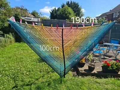 Handmade crochet scarf - Image 1 of 4