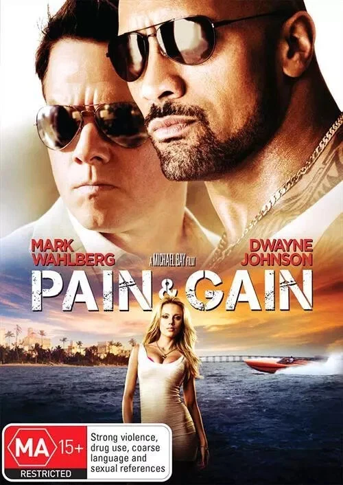 Pain & Gain DVD - Mark Wahlberg (Region 4, 2013) Free post - Image 1 of 1