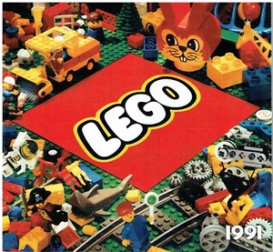 LEGO (INCLUYE DUPLO, TECHNIC & RAILWAYS) ORIGINAL 1991 GAMA DE PRODUCTOS CATÁLOGO - Imagen 1 de 1