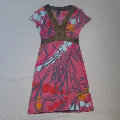 Custo Barcelona Womens A-Line Dress Size 2 / S Lightweight Lined Knee Length Y2K - Image 1 of 4