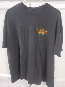 Vintage Hanes Beefy-T Short Sleeve T-shirt, The Bad Ass Coffee Co, Black, XXL - Picture 1 of 6