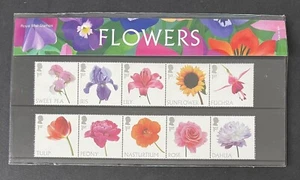GB 2023 FLOWERS MNH PRESENTATION PACK 630 - Picture 1 of 1