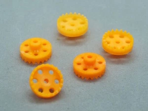 RPMs Hyper-Rev Crown Gears - 21T Tooth Orange Super Tough - 5 Each - Picture 1 of 2