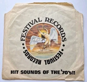 BAD COMPANY....ELECTRIC LAND..SWAN SONG FESTIVAL RECORDS 7 INCH VINYL RECORD - Picture 1 of 6