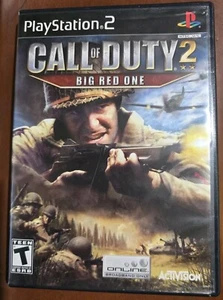 Call of Duty 2: Big Red One (Sony PlayStation 2, 2005) - Picture 1 of 3