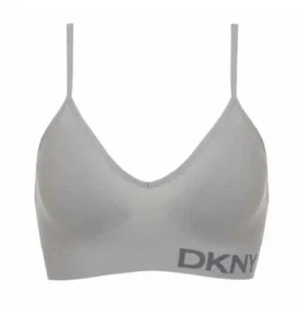 DKNY Seamless BH Bralette Grau Unterwäsche Gr.M - Bild 1 von 2