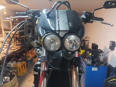 Yamaha Vmax V-max Vmx 1200 FIGHTER Maske mit Doppelscheinwerfer - Bild 1 von 3