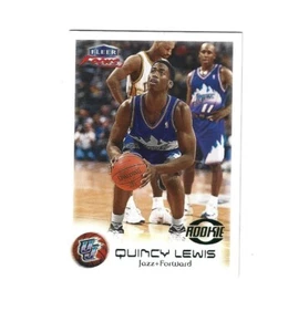 1999-00 Fleer Focus Masterpiece Mania #115 Quincy Lewis /300 UTAH JAZZ - Picture 1 of 2