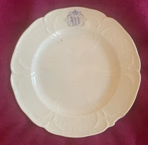 Letzten Porzellanteller KÖNIGSHAUS WÜRTTEMBERG König  Wilhelm II., mit Chip! -1- - Bild 1 von 6