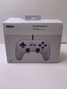 8BitDo Pro 2 Gamepad cablato USB 82BD grigio - Foto 1 di 3