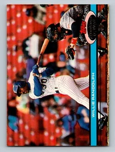 1991 Stadium Club #545 Willie Randolph Milwaukee Brewers - Picture 1 of 2