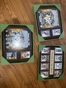 New ~ Pittsburgh Steelers And Penguins All Time Great Plaques - Picture 1 of 4