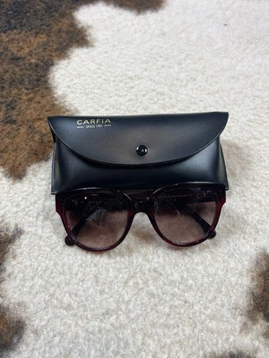 Óculos de sol Paul Smith Darcy vermelho polido degradê PSSN047 - Imagem 1 de 4