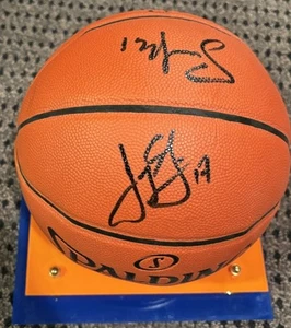 Jeremy Lin Steve Nash Signed Autographed NBA Basketball (JSA) Lakers Teammates - Picture 1 of 5