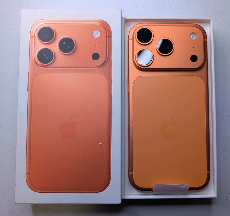 Apple iPhone 17 Pro - 256GB - Cosmic Orange - U.S. Cellular Only - Brand New - Image 1 of 3