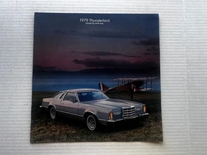 Folleto de ventas original Ford Thunderbird 1979 concesionario grande folleto catálogo - Imagen 1 de 3