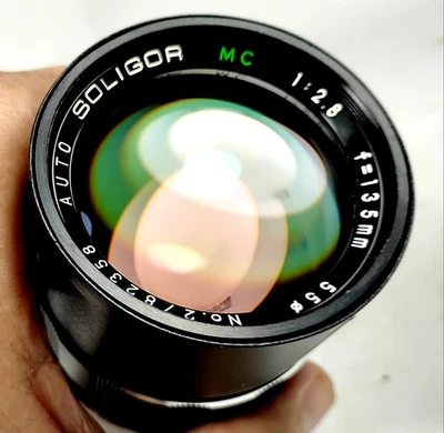 Soligor MC 135mm f/2.8 Manual Focus Lens for Olympus Camera - Image 1 of 4