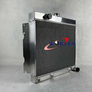 Downflow Engine Coolant Radiator For Aftermarket Dodge Dart 1965 1966 V8 A/T - Picture 1 of 4