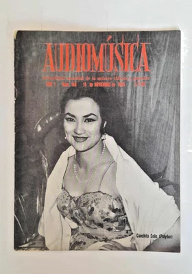 AUDIO MUSICA, No.148 NOVEMBER 1965 CONCHITA SOLIS / RAPHAEL / LOS SHAKERS - Image 1 of 4