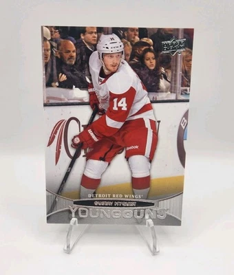 2011-12 Upper Deck Gustav Nyquist Young Guns #468 Rookie  - Image 1 of 2
