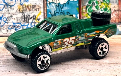 Hot Wheels 2008 All Stars TOYOTA BAJA TRUCK (Green) Near Mint/Loose - Image 1 of 4