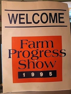1995 Show Advertising Cardboard Sign. - Picture 1 of 4