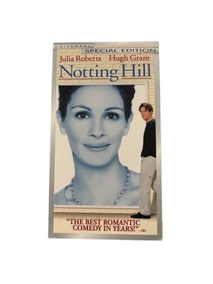 Notting Hill (VHS, Special Edition, 1999) – Julia Roberts & Hugh Grant Universal - Image 1 of 3