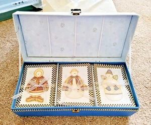 New Seasons Debbie Mumm Deluxe Note Card Set in Keepsake Box w/ 30 Snowman Cards - Picture 1 of 12
