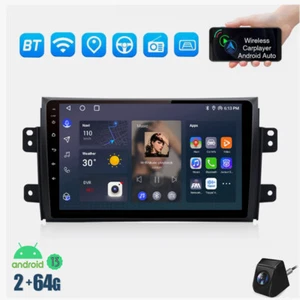 64G Für SUZUKI SX4 2006-2013 Android 13 Autoradio CarPlay Kam Navi 4-kern - Bild 1 von 12