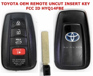 UNLOCKED OEM TOYOTA AVALON HYBRID smart key entry remote HYQ14FBE / 8990H-07010 - Picture 1 of 5
