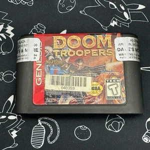 Solo cartucho Doom Troopers (Sega Genesis, 1995) | LIMPIADO Y PROBADO - Imagen 1 de 7