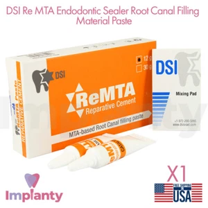 Tubo Base Sellador Dental Re MTA Root CanaI 7.2g, Tubo Catalizador 4.8g Odontología - Imagen 1 de 3